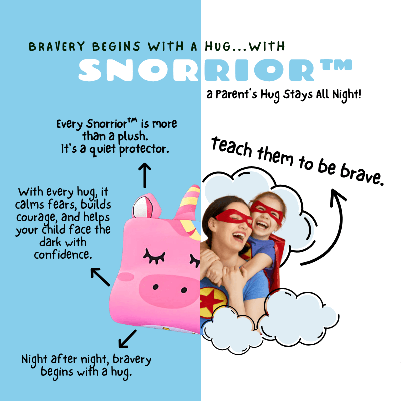 Snorrior™ Comfort Pillow for Kids with Anxiety and Sleep Struggles