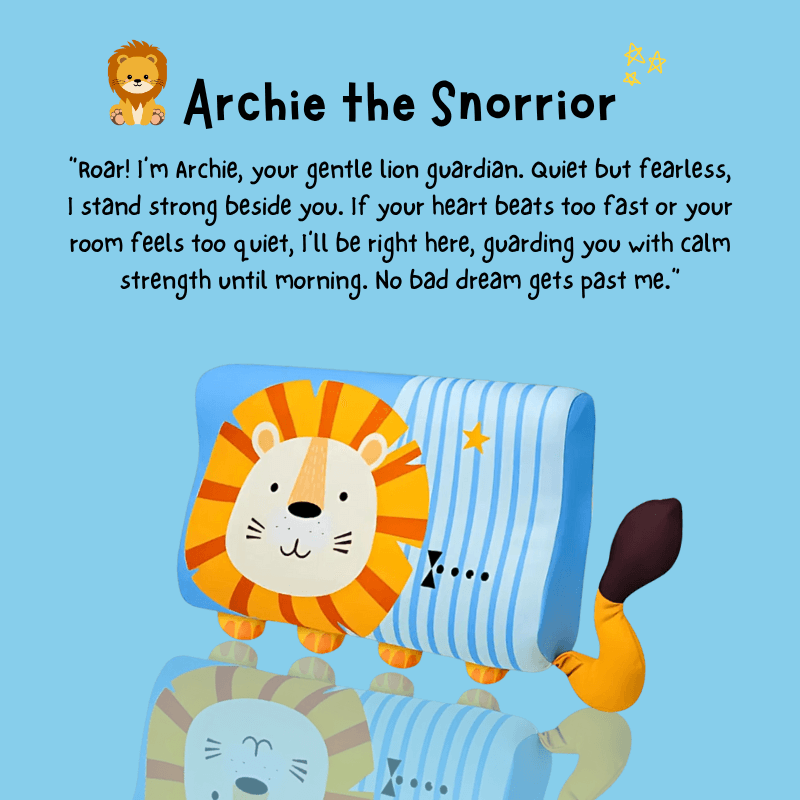 Snorrior™ Comfort Pillow for Kids with Anxiety and Sleep Struggles