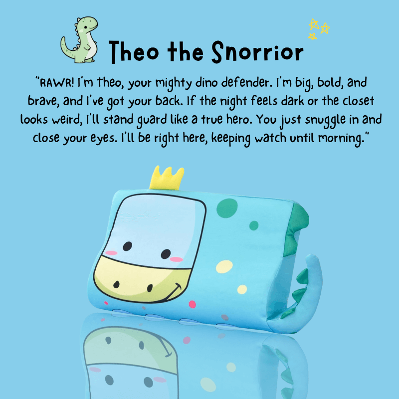 Snorrior™ Comfort Pillow for Kids with Anxiety and Sleep Struggles