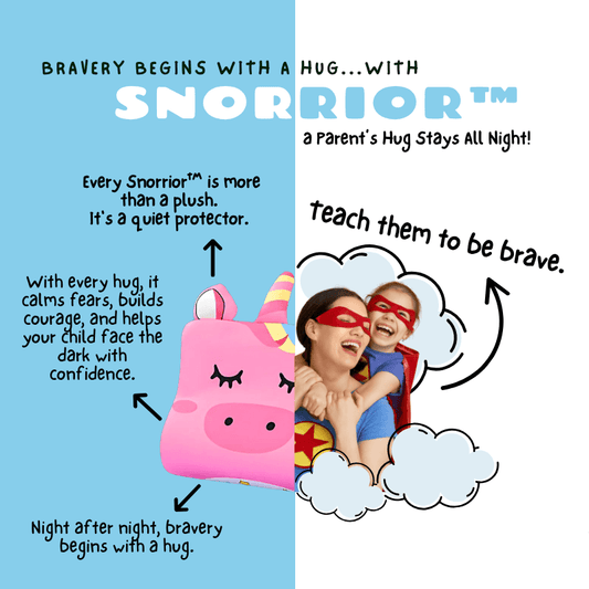 Snorrior™ Comfort Pillow for Kids with Anxiety and Sleep Struggles