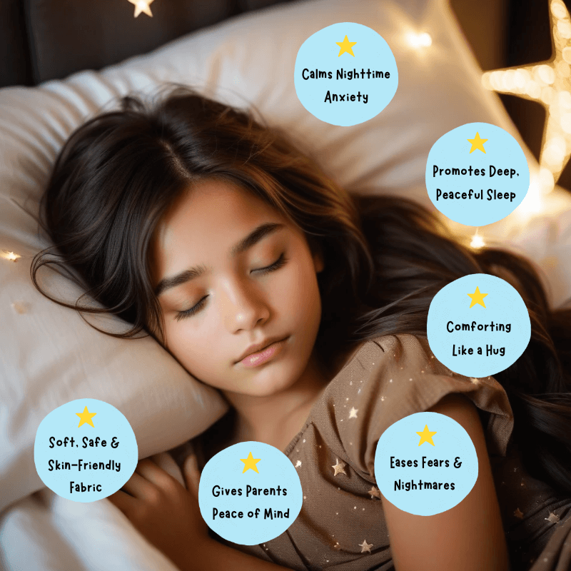 Snorrior™ Comfort Pillow for Kids with Anxiety and Sleep Struggles