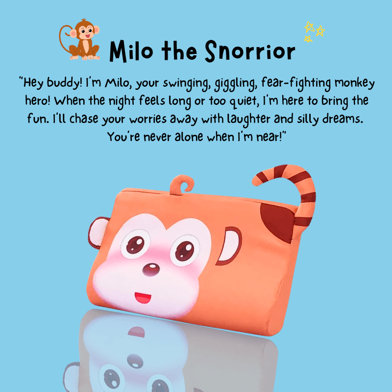 Snorrior™ Comfort Pillow for Kids with Anxiety and Sleep Struggles