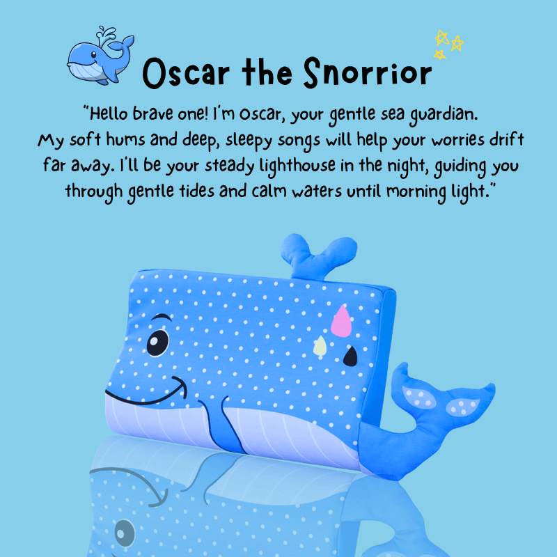 Snorrior™ Comfort Pillow for Kids with Anxiety and Sleep Struggles